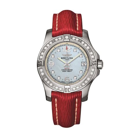 breitling colt red ladies watch|breitling colt price list.